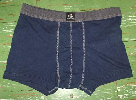 Bóxer trunk azul marino de algodón
